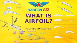 WHAT IS AN AIRFOIL AVIATIONA2Z [upl. by Martita]