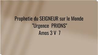 PRIONS POUR LE MONDE [upl. by Alpert]