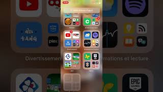 Comment masquer une app sur iPhone avec Face ID iOS 18 iphone smartphone epple ios18 apps [upl. by Idnak]