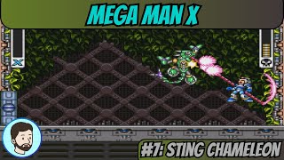 Mega Man X Super Nintendo  Part 7 Sting Chameleon [upl. by Zachery]