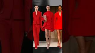 Tendenze moda Autunno Inverno 2023 24 Il ROSSO [upl. by Adnilak]