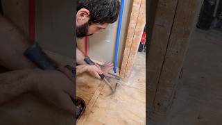 How to Protect Shower Valve Water Supply Lines  shorts homerepairtutor [upl. by Solana]