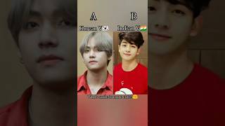 Corian vs Indian smileduet bts nct army kpop ayankhanreaction [upl. by Mcclimans209]