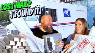 I bought 30 Pounds of LOST MAIL Packages  SILVER Found [upl. by Zavras]