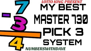 The Best Pick 3 Lottery System 100 Guaranteed To Win [upl. by Malik]