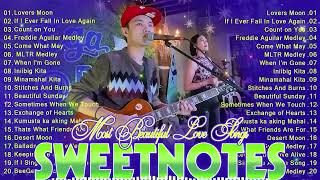 SWEETNOTES Nonstop Love Songs Medley 2024💥Best OPM of Sweetnotes💥SWEETNOTES Nonstop Playlist 2024 [upl. by Junji]