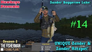 The Fisherman  Fishing Planet  S2  Sander Baggersee Lake UNIQUE Zander amp Zander Hotspot [upl. by Zolner]