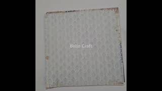 Pattern Papers 6x6 inch 24 sheets Bello Craft [upl. by Nara]