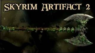 Skyrim Artifact Rueful Axe 2handed Axe guide [upl. by Aisile]