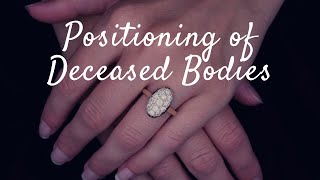 Positioning of bodies Tips to get someone positioned in a casket just right [upl. by Pineda]