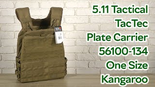 Розпаковка 511 Tactical TacTec Plate Carrier 56100134 One Size Kangaroo [upl. by Robbin]