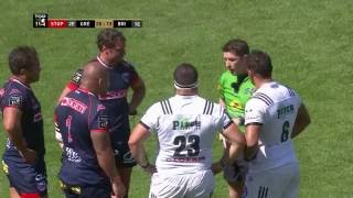 Brive vs Grenoble mass brawl chaos [upl. by Gilroy]