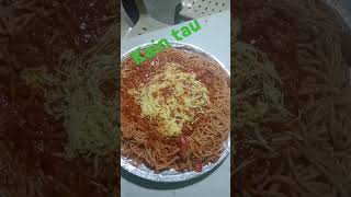 Pinoy food spaghetti food cooking [upl. by Jaime920]