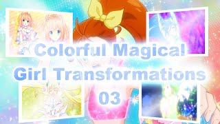 Colorful Magical Girl Transformations 03 [upl. by Arther]