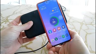 How to charge samsung A54 with wireless charger [upl. by Kimitri]