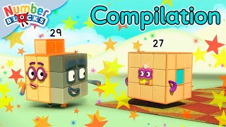 Most Popular Numberblocks Episodes  Learn to Count  Cartoon Maths for Kids  Numberblocks [upl. by Esorlatsyrc]