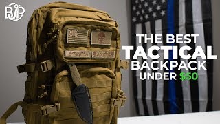 The Best Tactical Backpack Under 50 on Amazon Unboxing amp Review 2021 [upl. by Norford207]