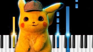 The Turtles  Happy Together  EASY Piano Tutorial Song from POKÉMON Detective Pikachu trailer [upl. by Corson851]