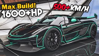 Forza Horizon 5 Car Customization  500 KMH Koenigsegg Jesko  Fastest Car in the Game [upl. by Erlinna472]