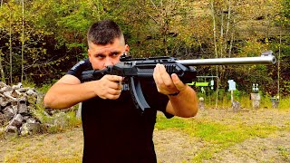 Fab Defense Ruger 1022 M4 Pro Review [upl. by Frodina74]