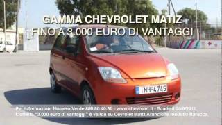 Spot TV Chevrolet Matiz [upl. by Ettereve]