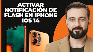 Cómo Activar Notificaciones de Linterna en iPhone iOS 14 2024 [upl. by Shifra836]