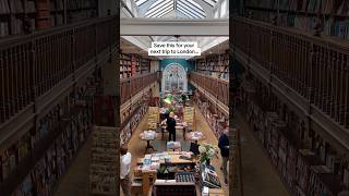 Famous bookshop in London details in description bookshop bookstore london booktube uk [upl. by Aihsein]