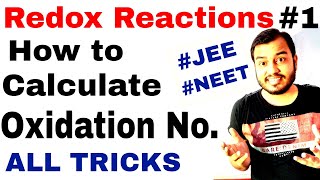 Class 11 chap 8  Redox Reactions 01  How to Find Oxidation Number Methods n Tricks JEE MAINSNEET [upl. by Secilu729]