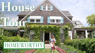 HOUSE TOUR  Inside The Restored Grey Gardens  East Hampton NY [upl. by Inahs587]