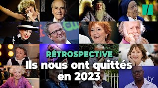 Jane Birkin Matthew Perry JeanPierre Elkabbach… Ces personnalités nous ont quittés en 2023 [upl. by Nneb]