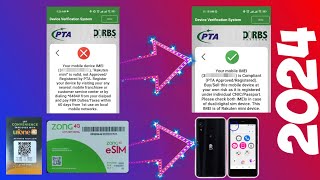 How to Register Mobile in PTA with Pay FBR Tax  PTA Mobile Registration ka Tarika 2024 [upl. by Thea]