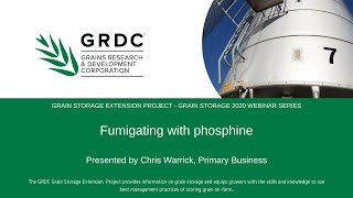 Grain Storage – Fumigating with phosphine [upl. by Leduar]