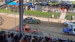 Compact Demo Derby at the Lycoming County Fair [upl. by Wrand73]