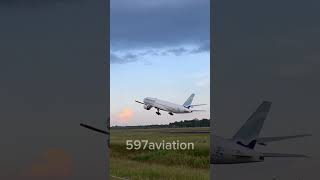 Euroatlantic Airlines Surinam Airways B772 to AMS Take Off from Johan Adolf Pengel Int’l Airport [upl. by Souza365]