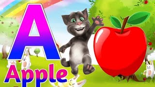 ABC Phonic Song  Toddler Learning Video Songs A for Apple Nursery Rhymes Alphabet Song for kids [upl. by Isla]