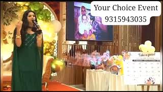 Anchor Varsha Host For Birthday Party In Vasant Kunj Delhi 9315943035 delhi wedding conference [upl. by Mears985]