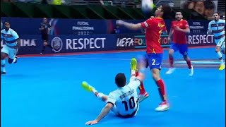 Spain vs Portugal  Finalissima 2022 Futsal Championship Final  Full match [upl. by Eeralav]