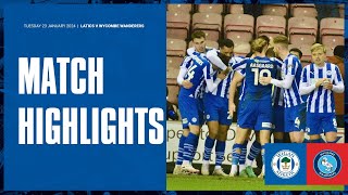 Match Highlights  Wigan Athletic 1 Wycombe Wanderers 0 [upl. by Sethi]