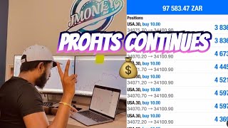 Profits I Made In One Week Trading US30 amp nas100  Joash Naidoo J Money [upl. by Aryl]