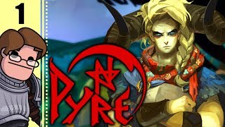 Lets Play Pyre Part 1  Hedwyn Jodariel amp Rukey [upl. by Acinorehs]