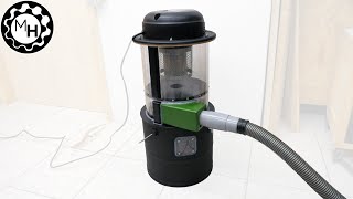 A small Cyclone Dust Collector with a Cheap Vacuum [upl. by Nnylhtak]