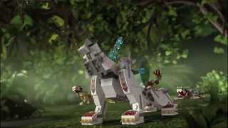 Lego Chima  70127  Wolf Legend Beast  Lego 3D Review [upl. by Jovia]