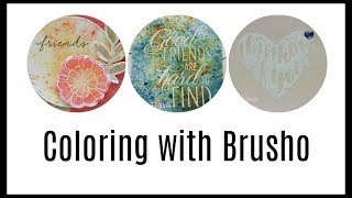 Quick Crafting Tip  Coloring with Brusho [upl. by Jeu]