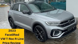 2022 VW TRoc 20 RLine Price Review  Cost Of Ownership  Extras  Monthly Installment  Features [upl. by Stillas]