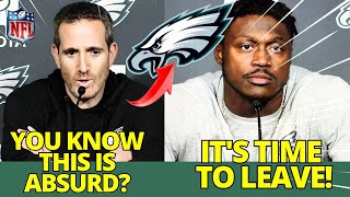 SHOCKING NEWS UNEXPECTED PLOT TWIST DEPARTURE ANNOUNCED PHILADELPHIA EAGLES NEWS TODAY NFL NEWS [upl. by Colwen278]