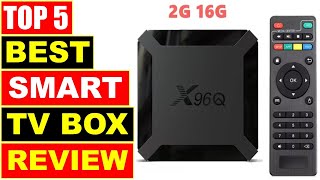 BEST Smart TV BOX In 2024  TOP 5 BEST Android TV Box [upl. by Lamrej]