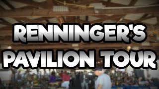 Renningers Antique Flea Market Adamstown PA Pavilion Walkthrough [upl. by Nnaxor]