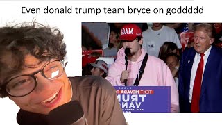 bryce hall is trumps dumbest supporter [upl. by Larisa]