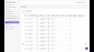 Sample Archives Module All Soil Samples Acrhives page [upl. by Leisam]