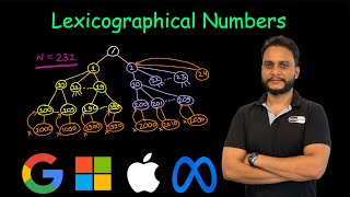 Lexicographical Numbers  Leetcode 386 [upl. by Essam633]